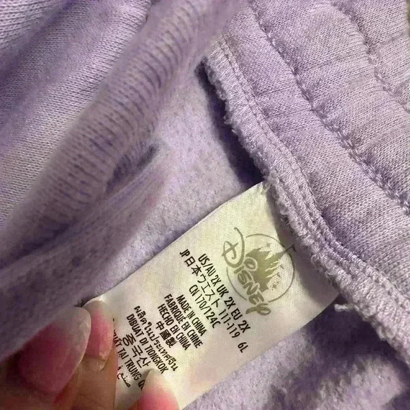 Disney Lavender Purple Jogger Sweatpants Size Women’s 2X - Picture 3 of 4